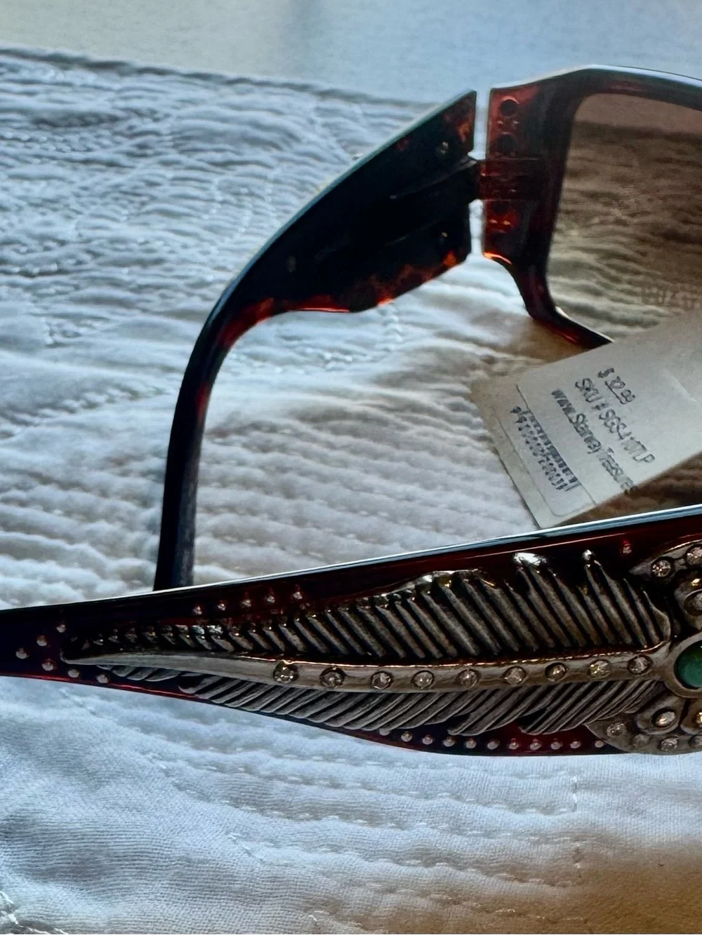 Montana West Brown Gradient Oversized Women's Sunglasses